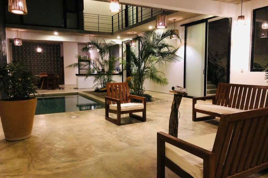 Casa Diego Unique Ecological / Minimalist House & Inside Pool Brisas de Zicatela Bagian luar foto